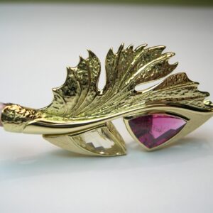 Penjoll d’or groc (peça personalitzada)