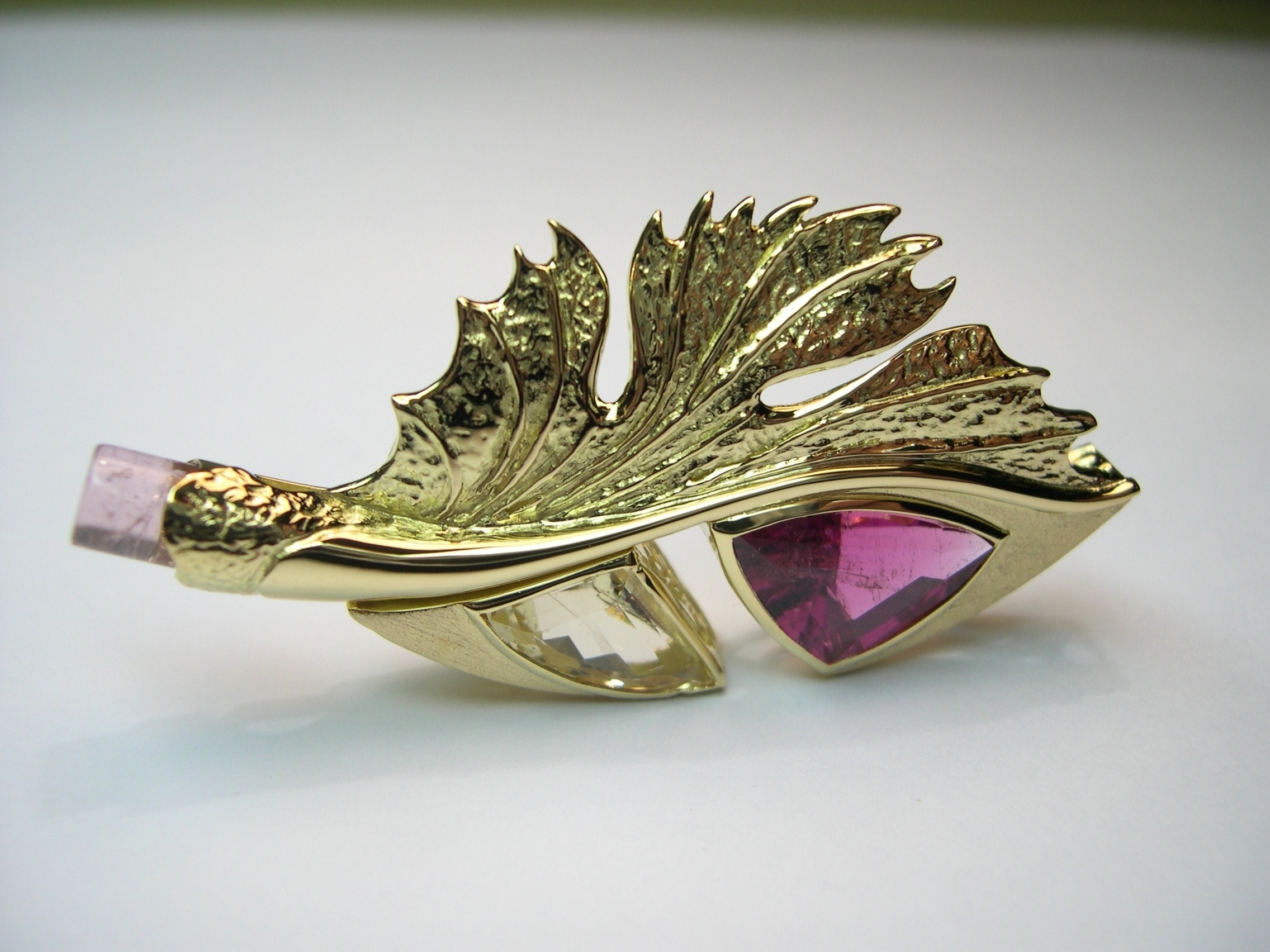 Penjoll d’or groc (peça personalitzada)