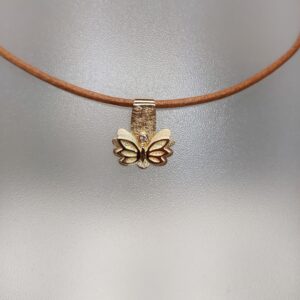 Penjoll d’or groc amb diamant talla brillant